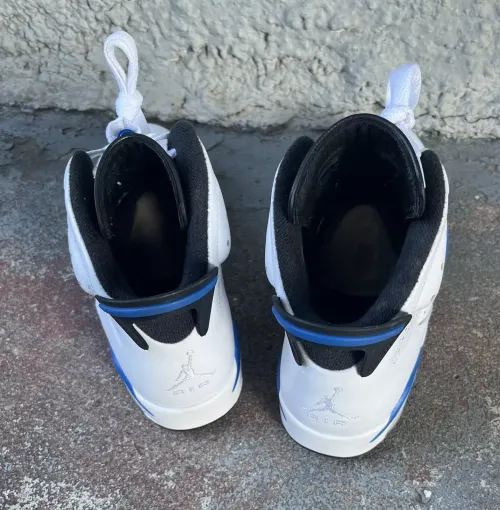 Q4 Air Jordan 6 Sports Blue review 