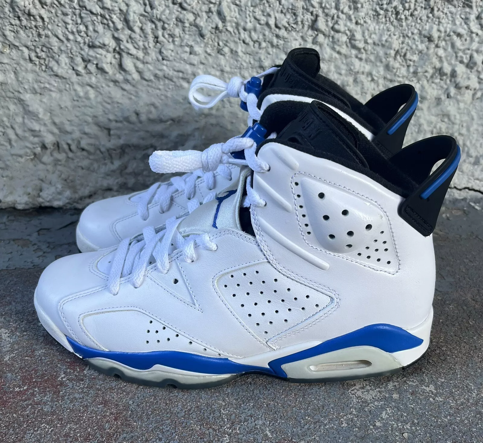 Q4 Air Jordan 6 Sports Blue review 1