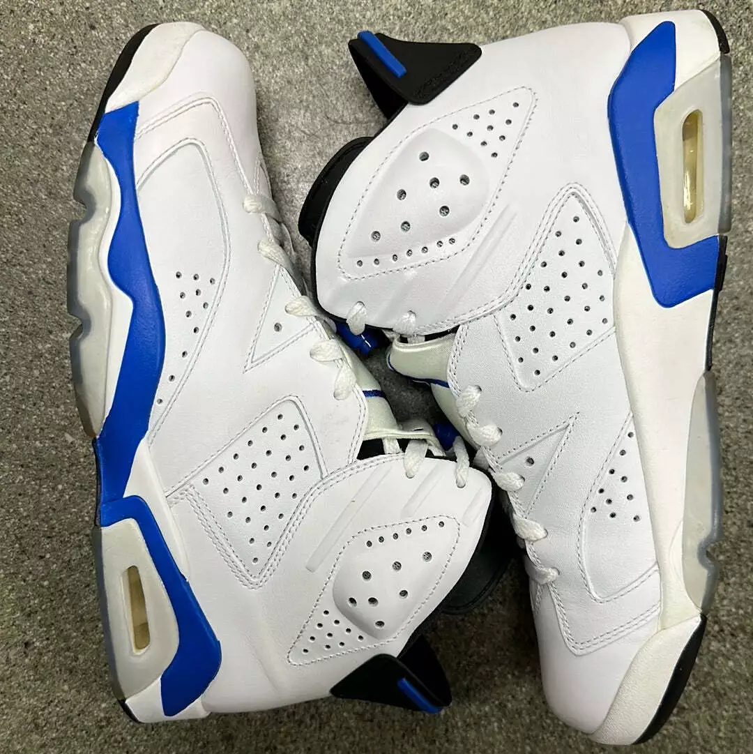 Q4 Air Jordan 6 Sports Blue review 0