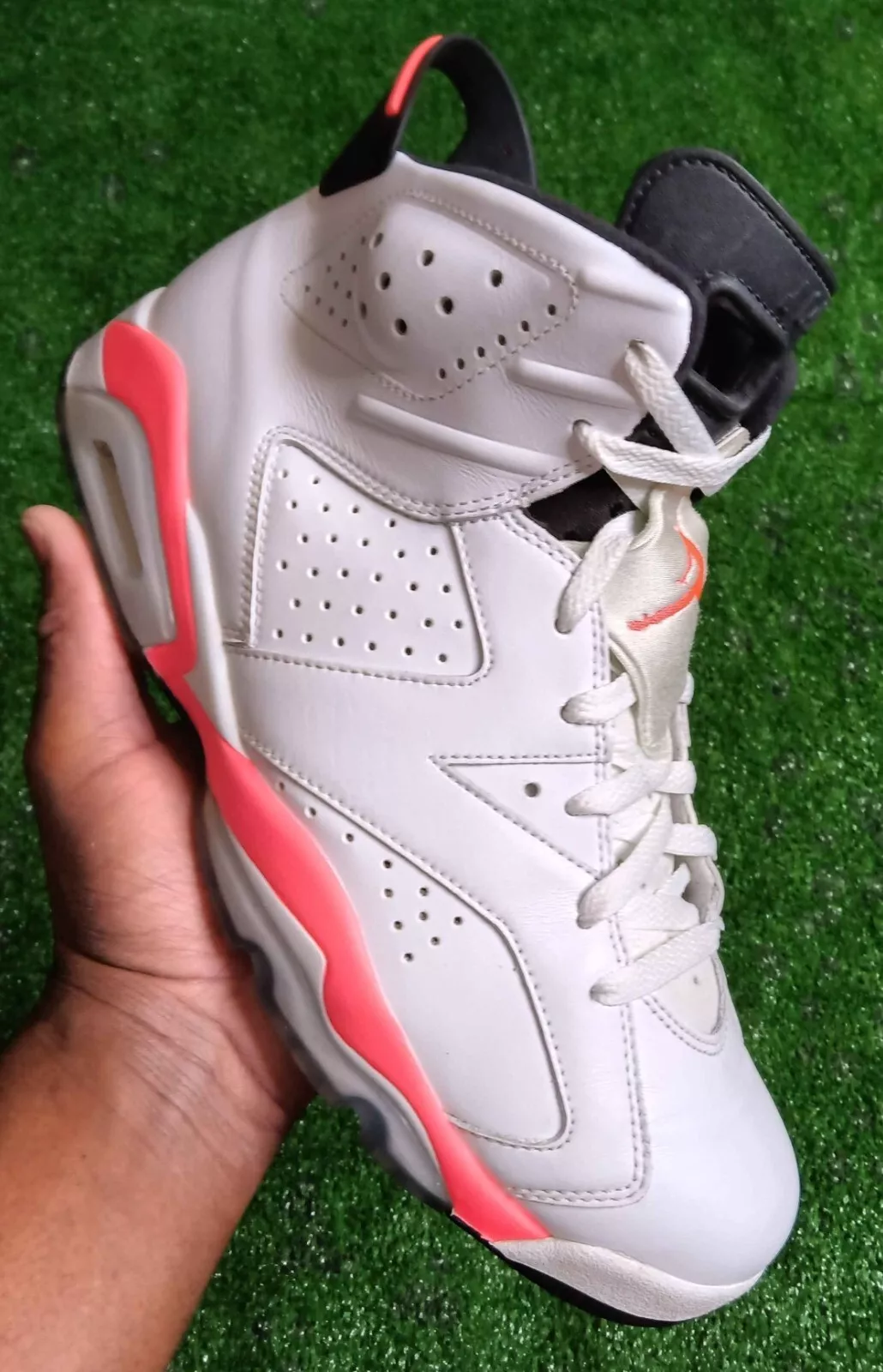 Q4  Air Jordan 6 Retro Infrared White review 1