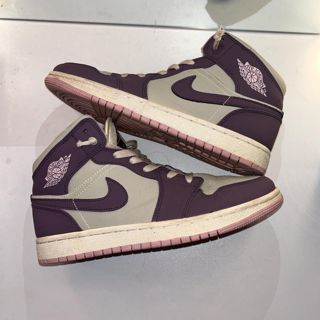 MID Air Jordan 1 Mid GS Pro Purple review Luis