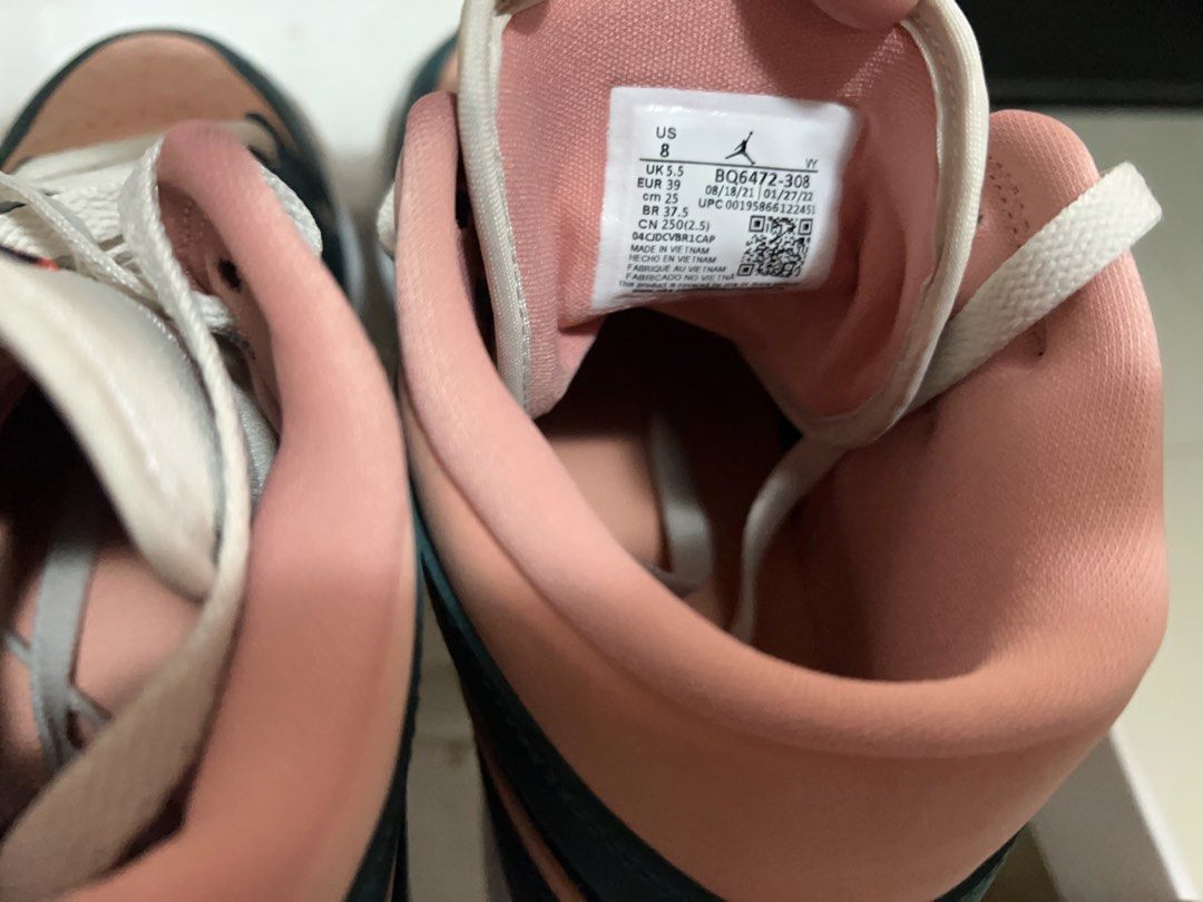 MID Air Jordan 1 Pink Green review Elise 01