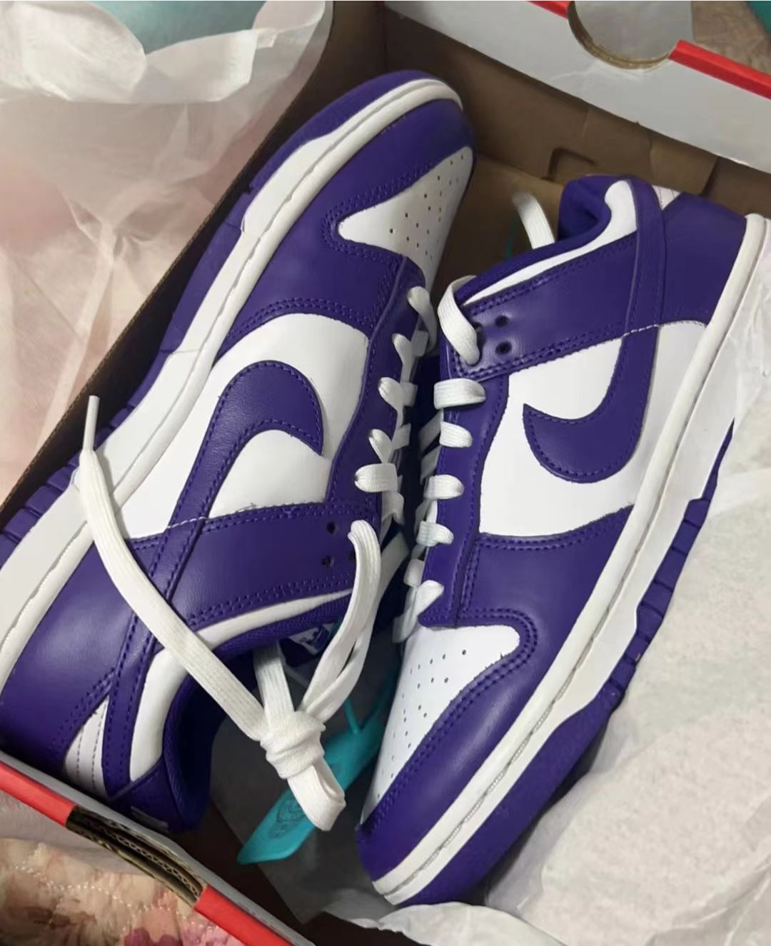 Nike Dunk Low Championship Court Purple review michael