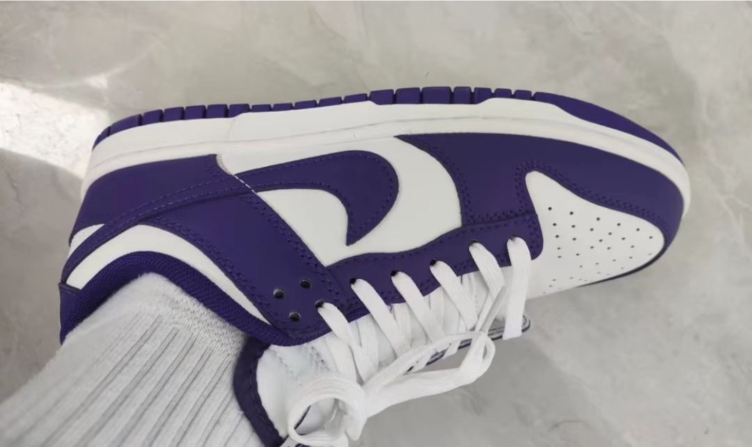 Nike Dunk Low Championship Court Purple review Doe 02