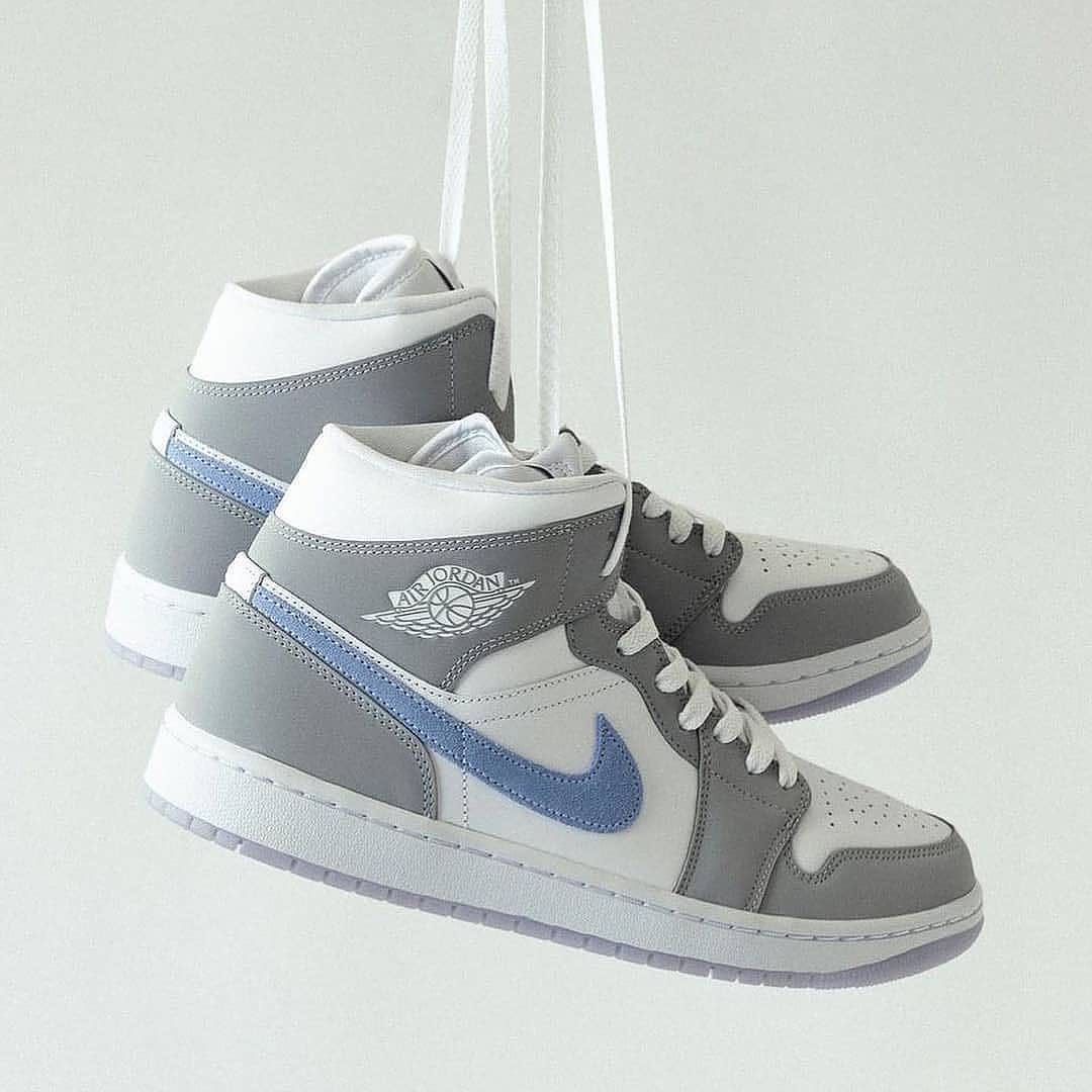 MID Air Jordan 1 Mid Wolf Grey Aluminum review Jake