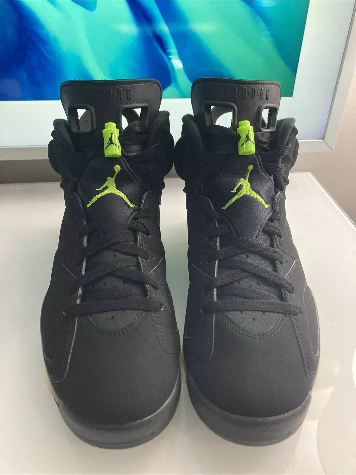 Q4 Air Jordan 6 Black Green review 1