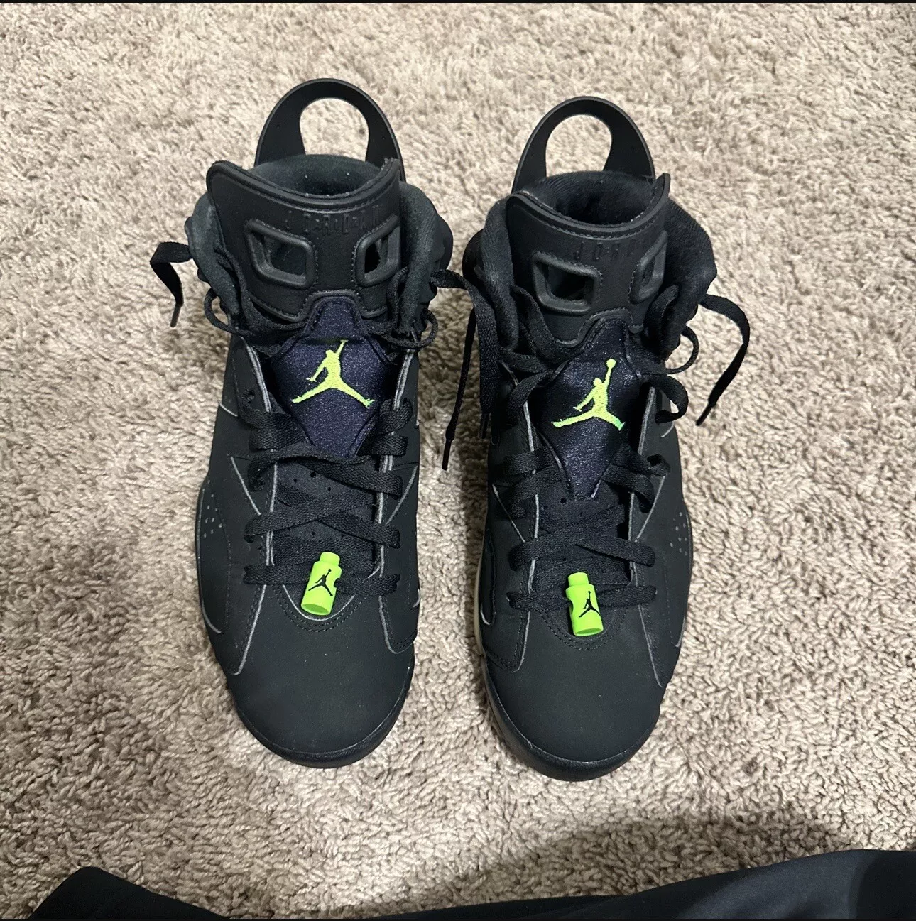 Q4 Air Jordan 6 Black Green review 1