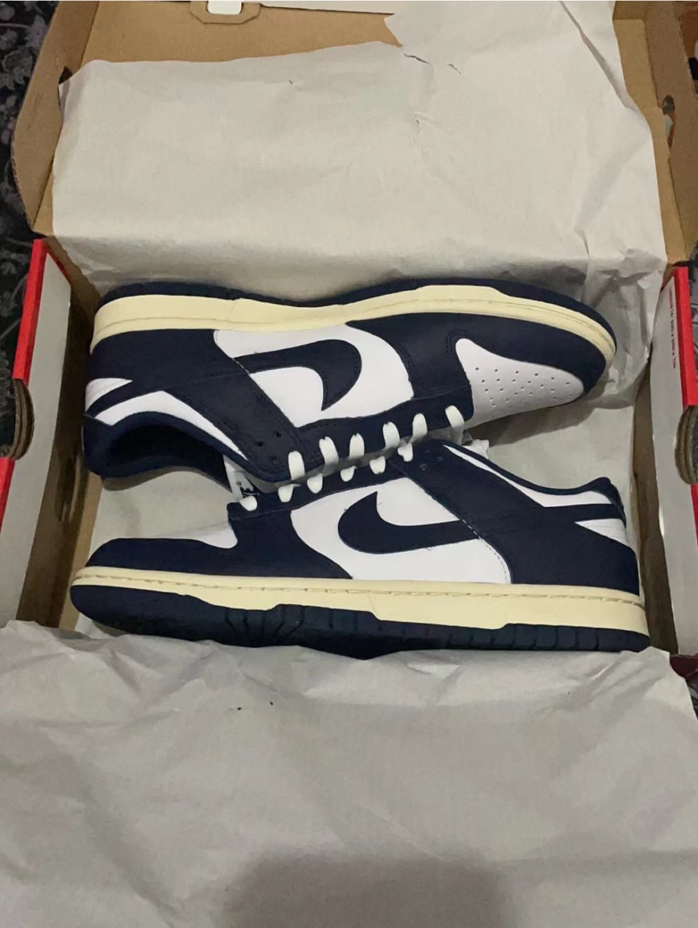 Nike Dunk SB Navy Blue And White review Katrina