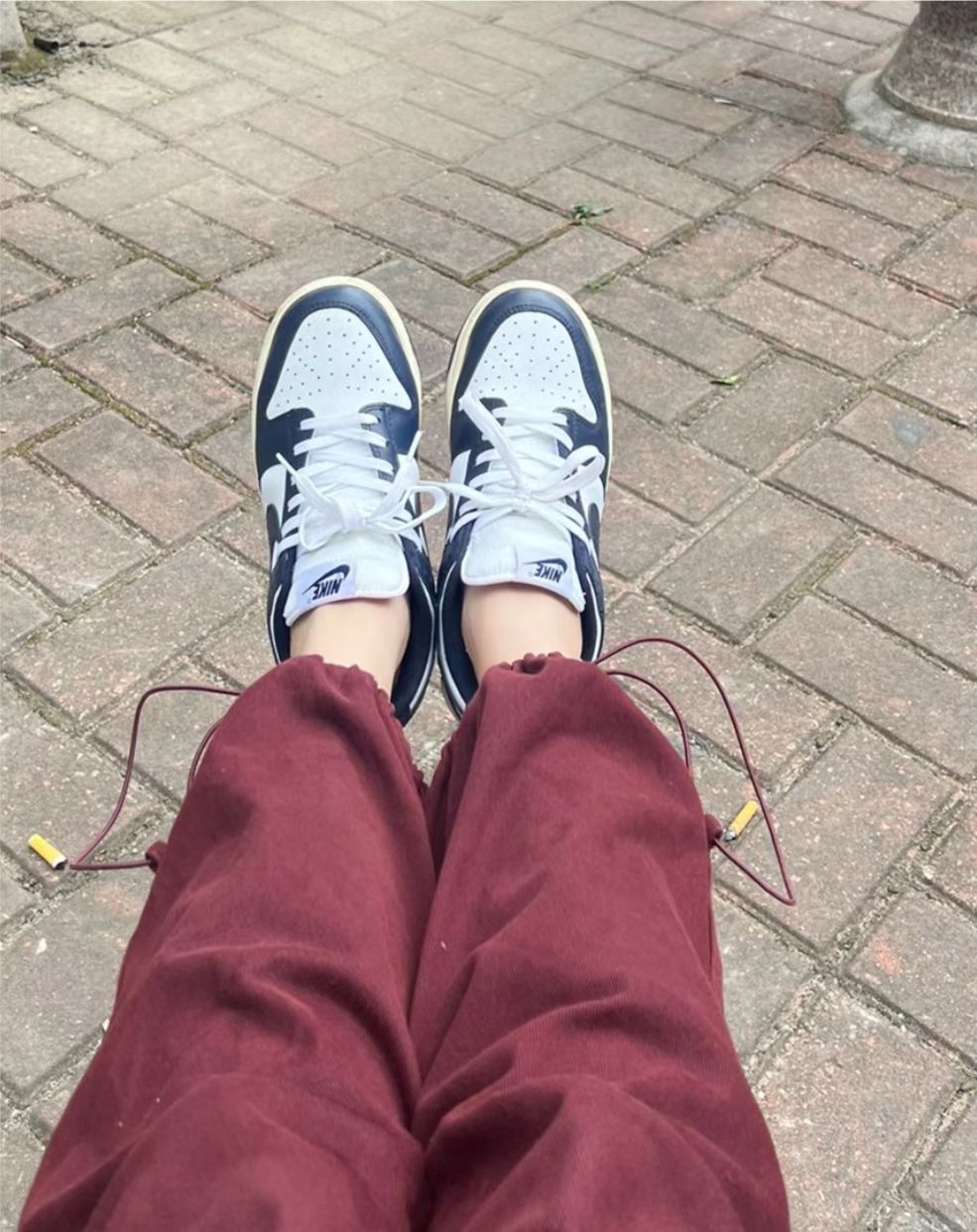 Nike Dunk SB Navy Blue And White review Jame