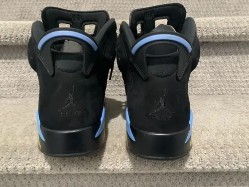 Q4  Air Jordan 6 Black Blue review 