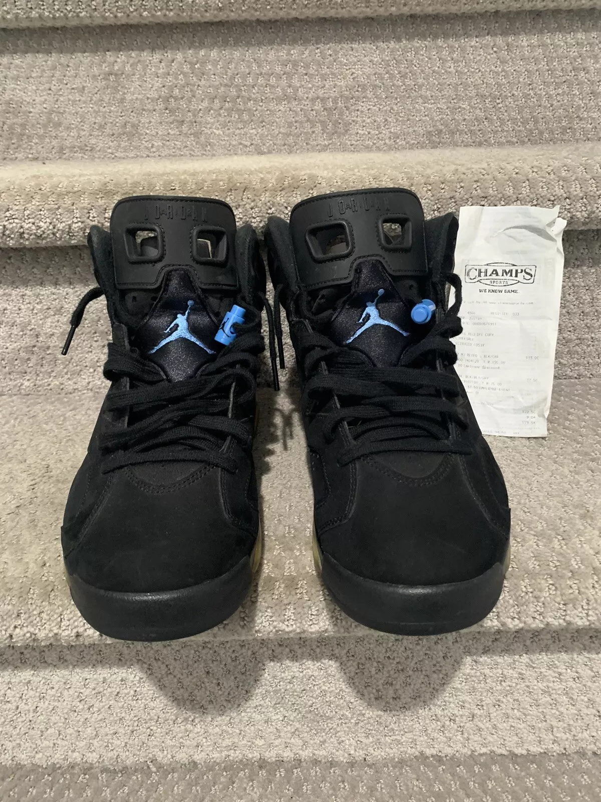 Q4  Air Jordan 6 Black Blue review 1