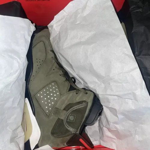 Q4  Air Jordan 6 Olive Green review 