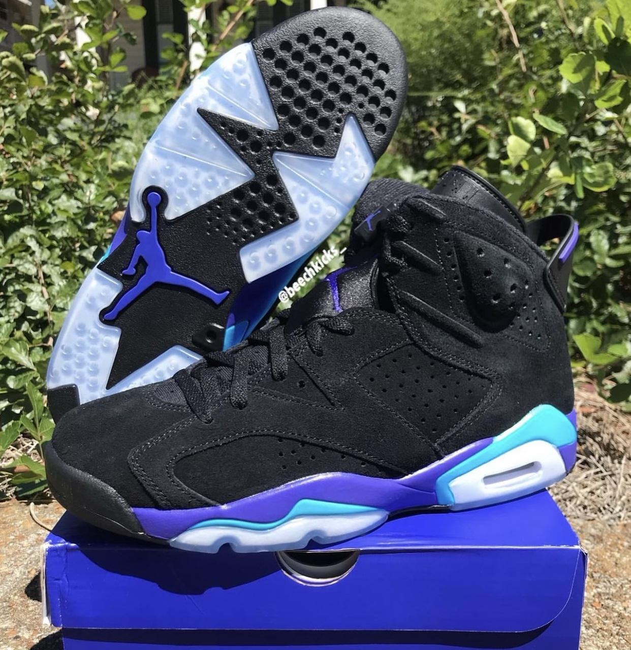 Q4  Air Jordan 6 GRAPE review 0