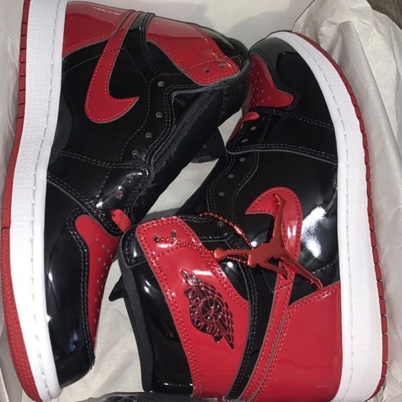 Q3 Air Jordan 1 High OG Bred Patent review George