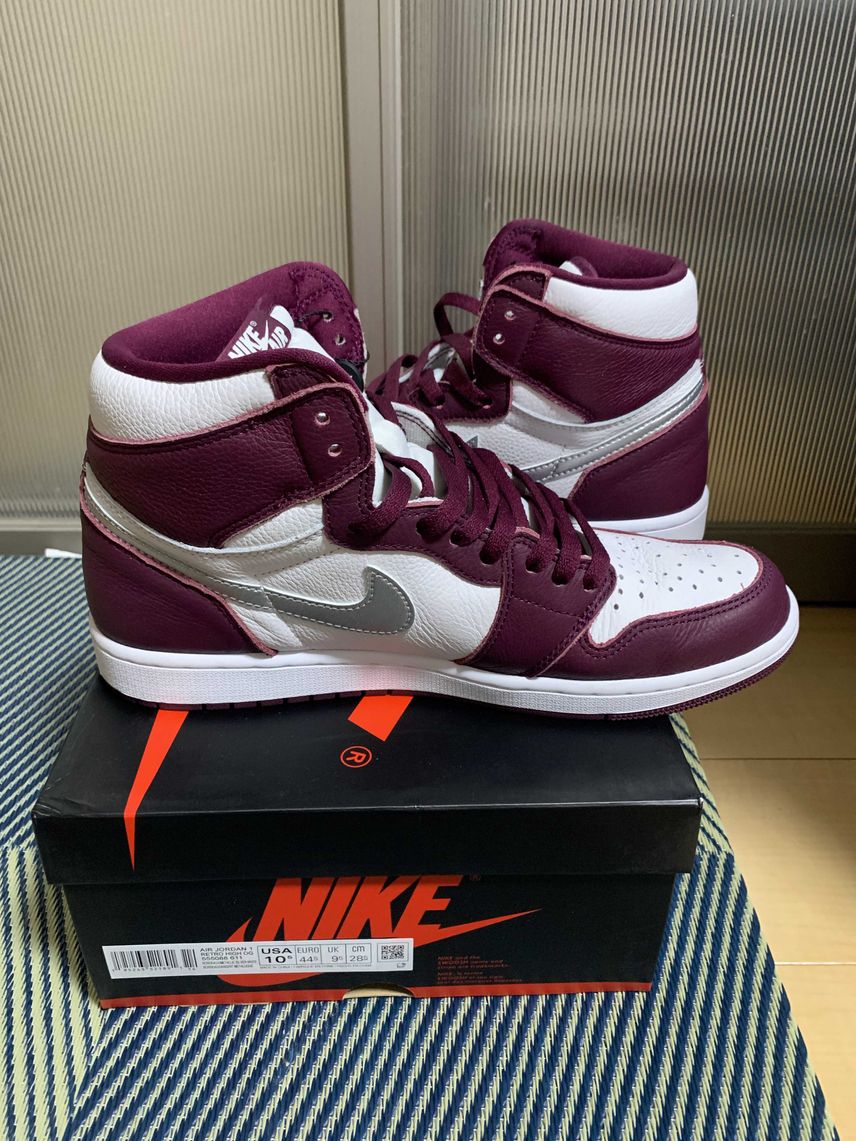 Q3 Air Jordan 1 High OG Bordeaux review Bob 04