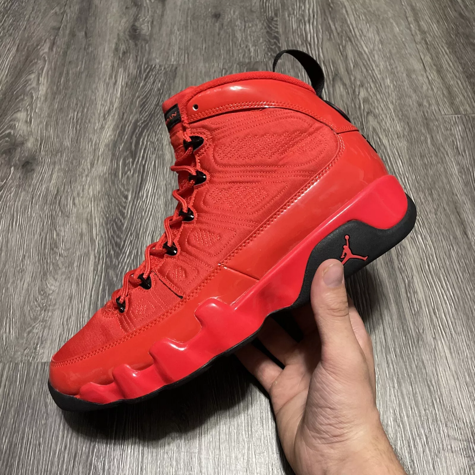 XP  Air Jordan 9 “Chile Red” review Charles 02