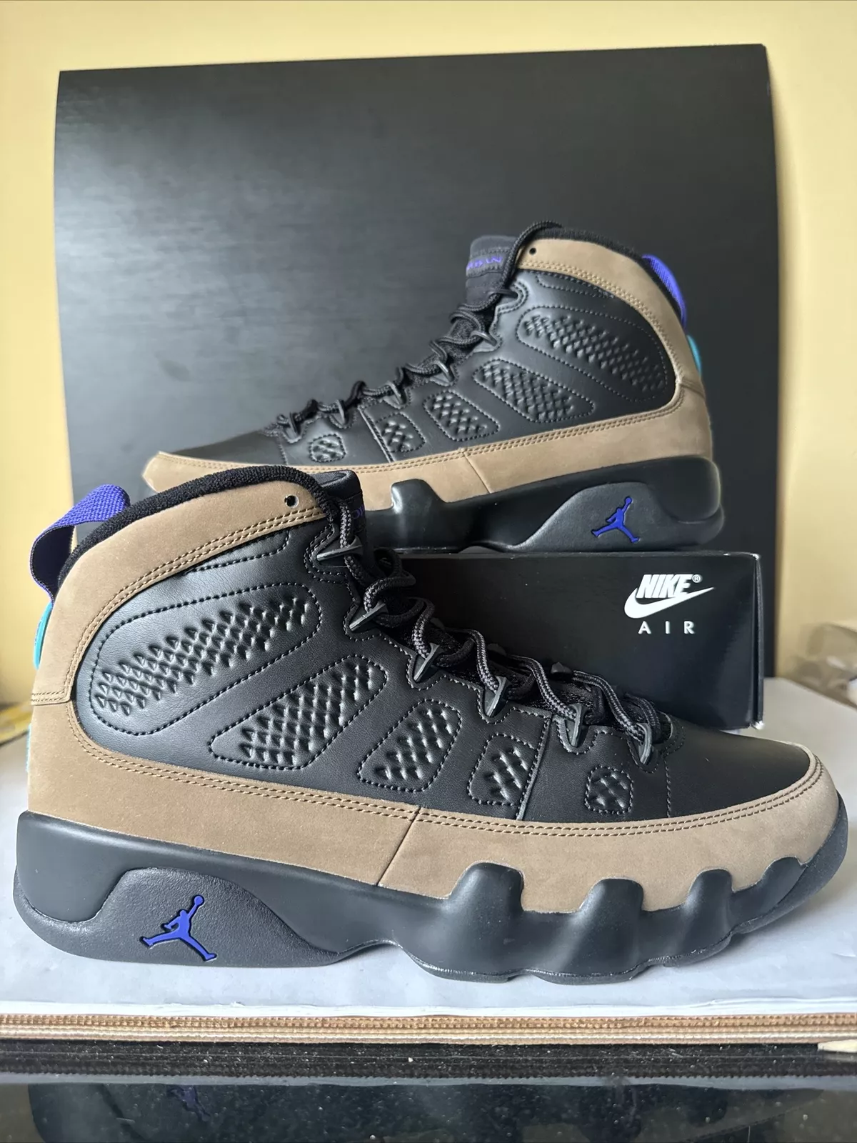 XP  Air Jordan 9 “Olive Concord”Black Brown review Lekeshia McCray 01