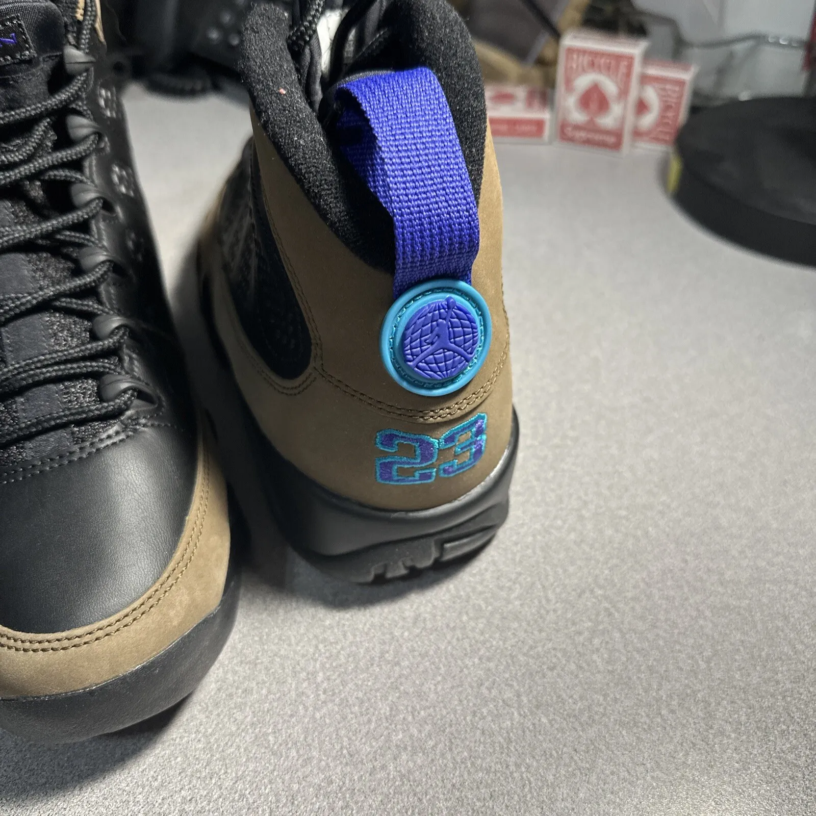 XP  Air Jordan 9 “Olive Concord”Black Brown review Dave Solumto Ike-Okoli 01