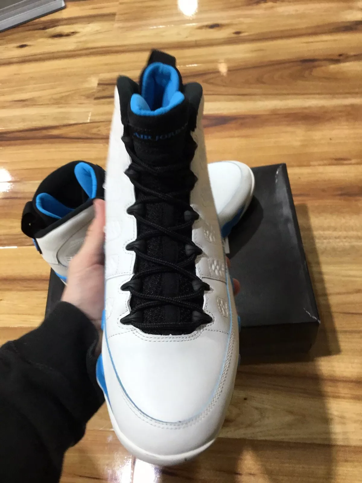 XP Air Jordan 9 OG "Powder Blue" review Mary 02