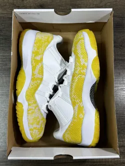 XP Air Jordan 11 Low WMNS “Yellow Snakeskin” review Peggy Jo 02