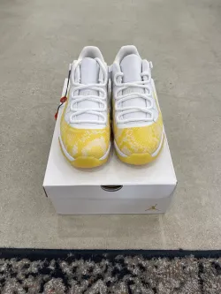 XP Air Jordan 11 Low WMNS “Yellow Snakeskin” review Robert P. Jackson 01