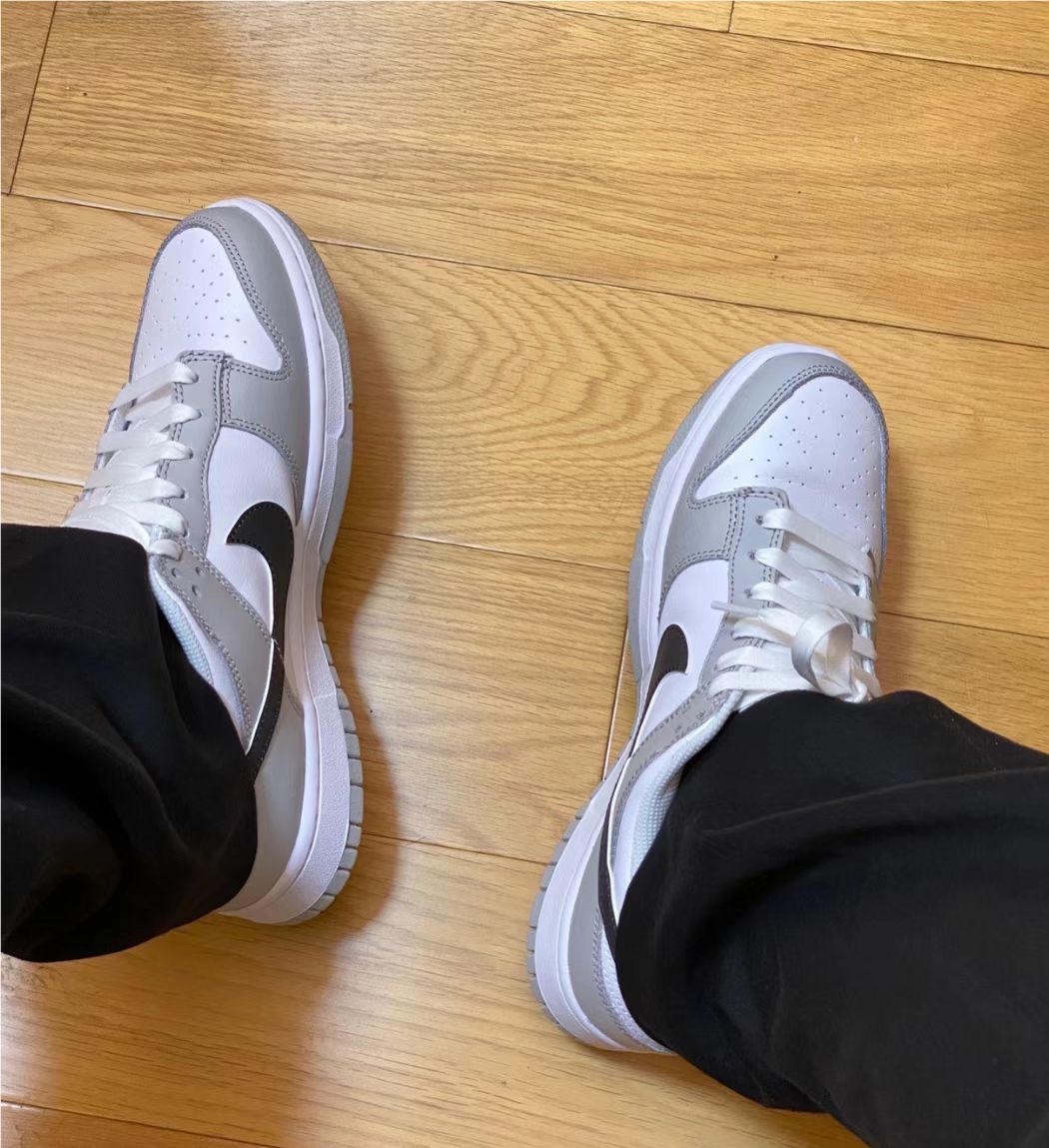 M Batch Nike Dunk Low Gray and white lottery tickets review Cory