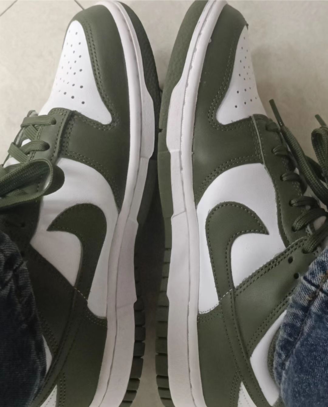 M Batch Nike Dunk Low Medium Olive review Stell