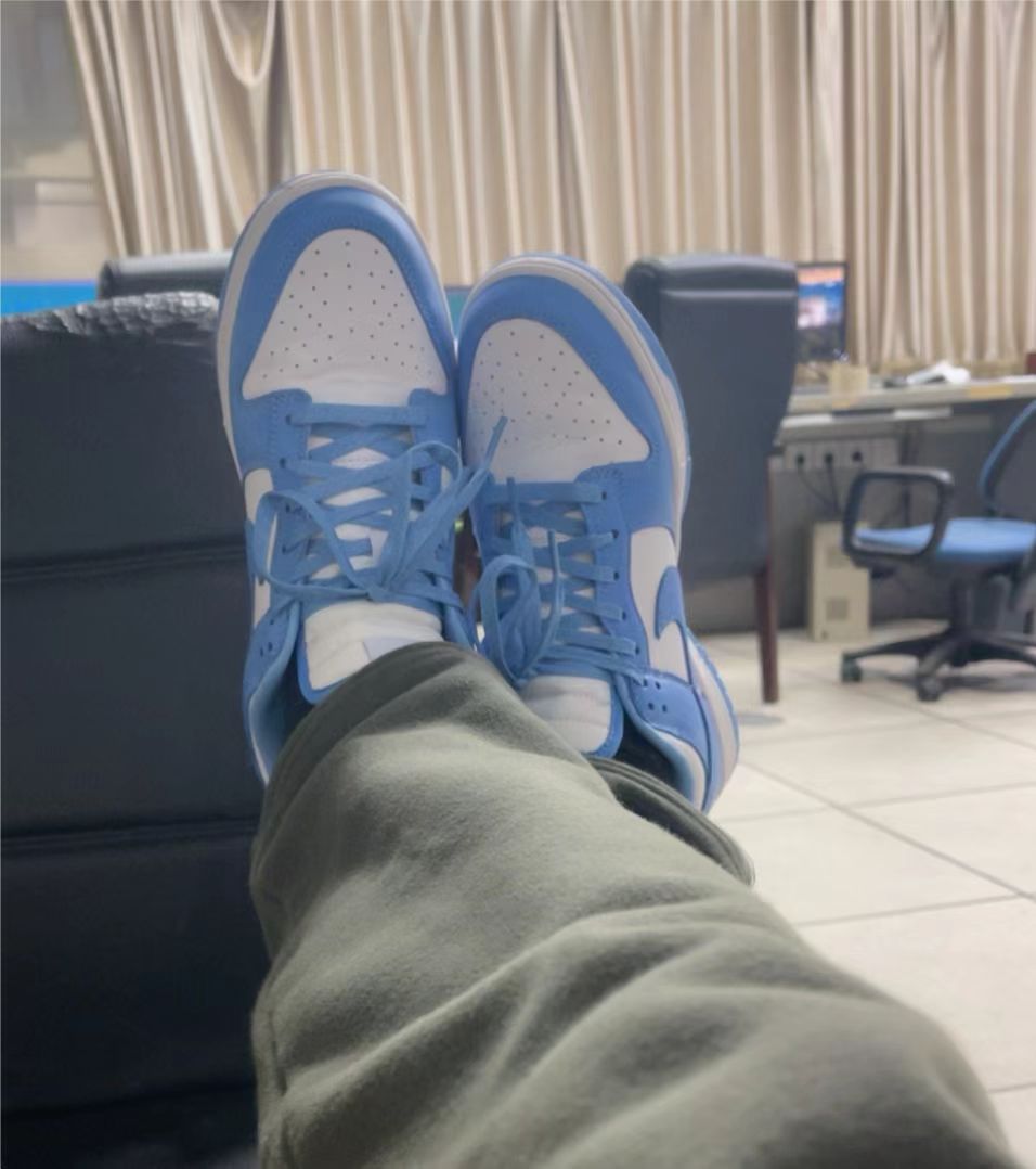 M Batch Nike Dunk Low Retro University Blue review esbus