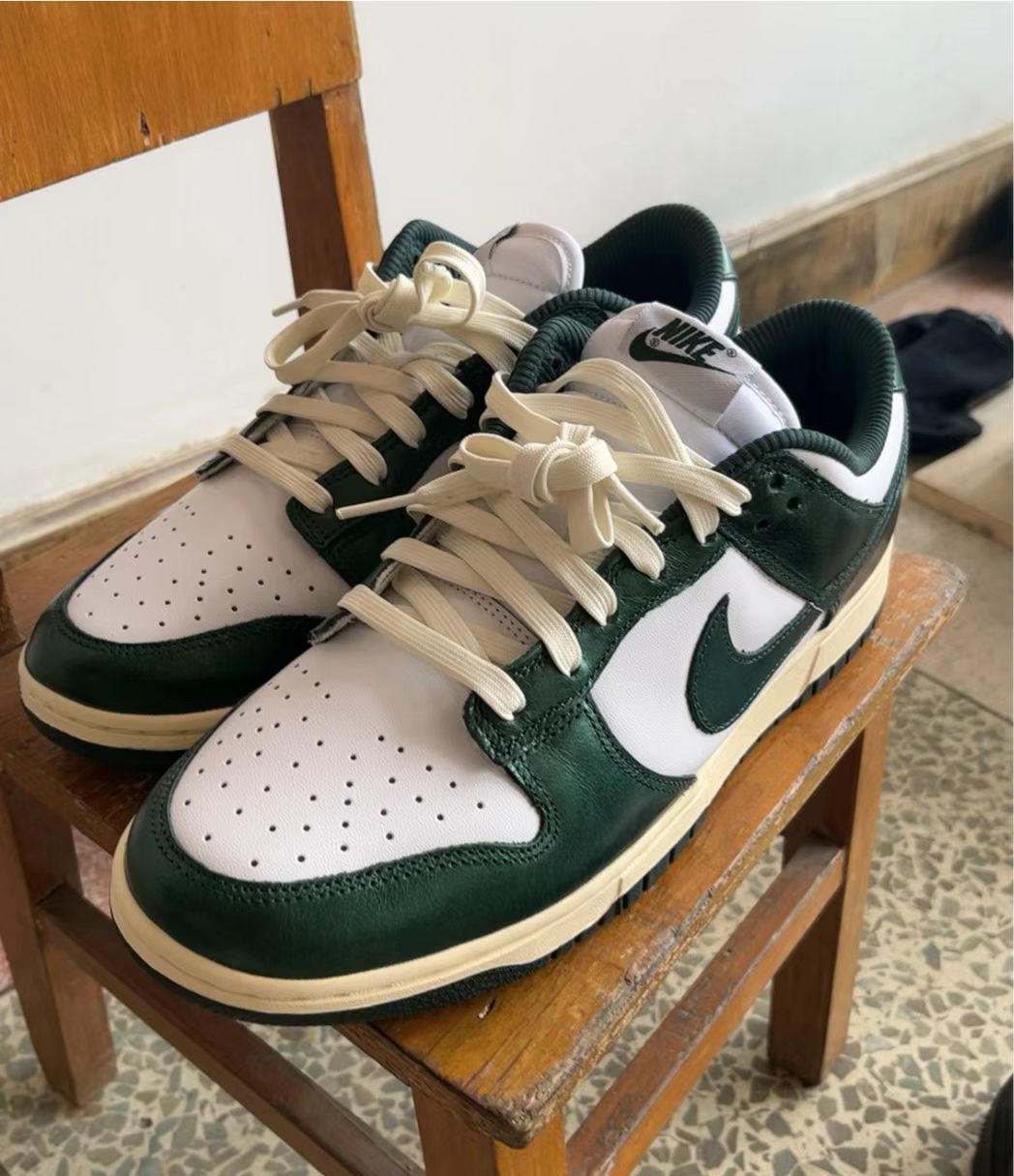 M Batch Nike Dunk Low Vintage Green review Mooney