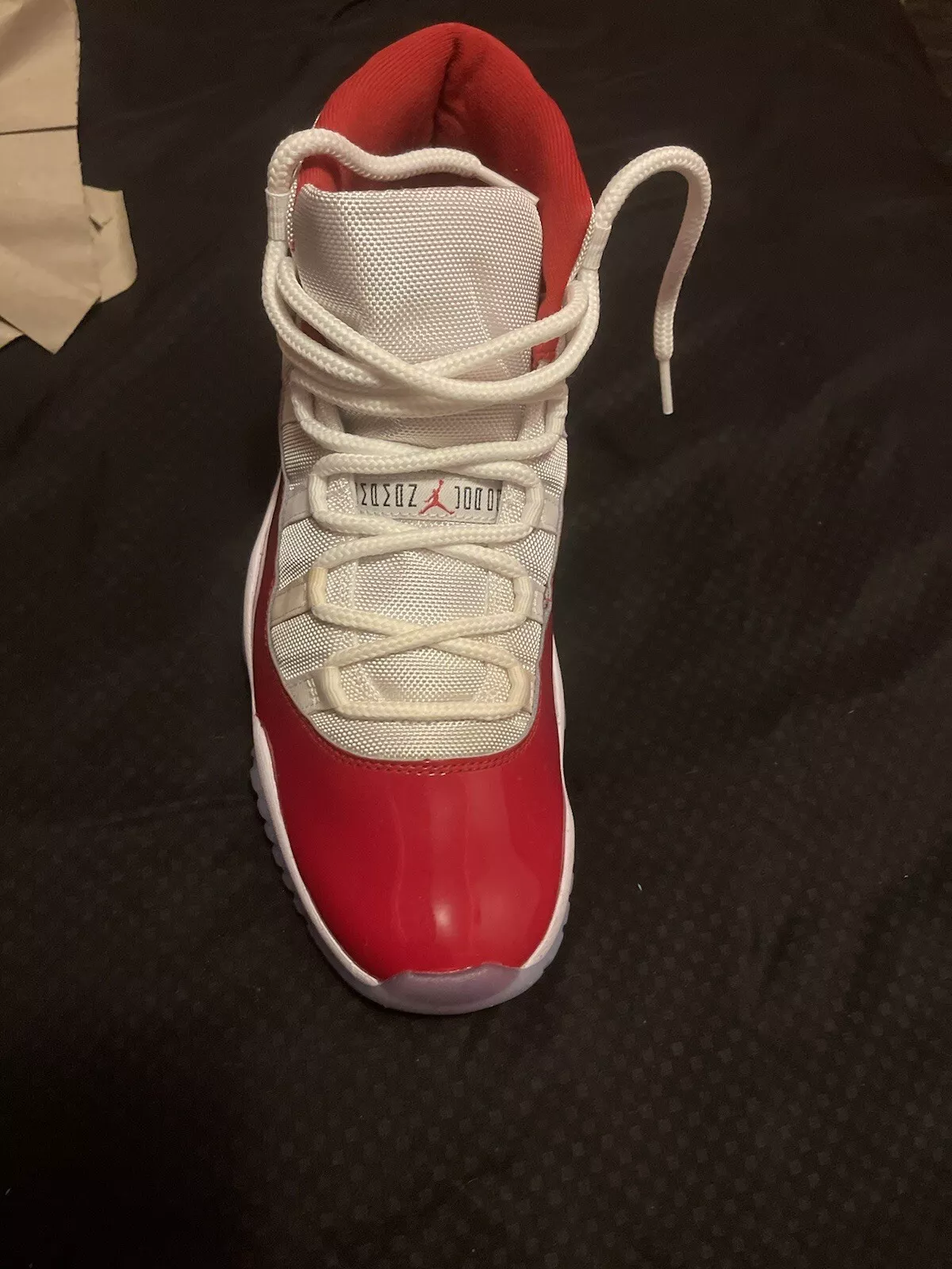 XH Air Jordan 11 Retro Cherry review Rainstorm 02