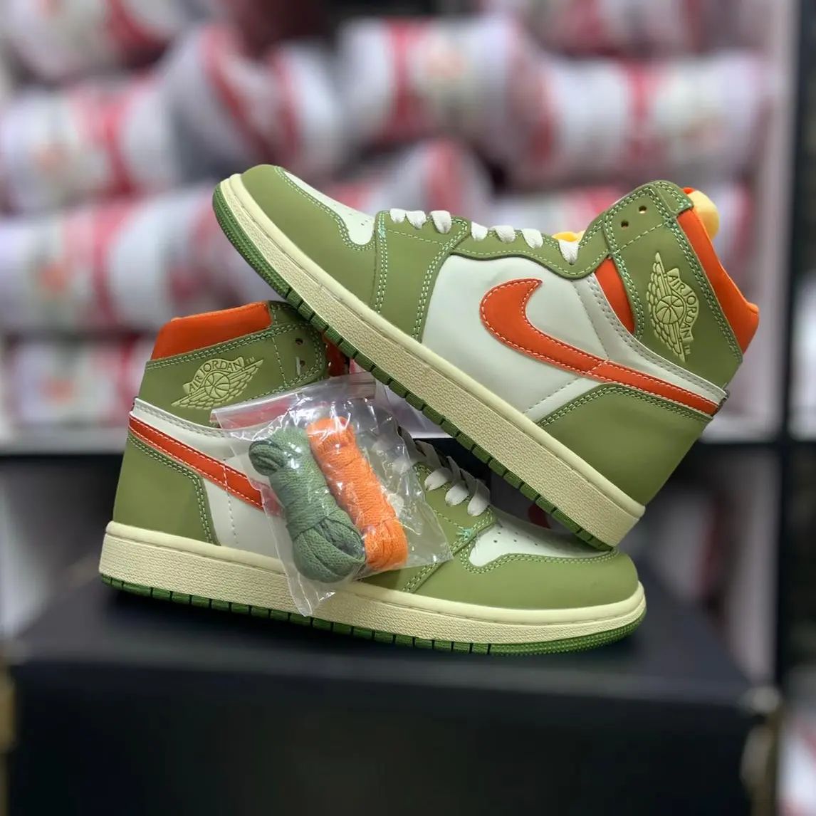 XH Air Jordan 1 High OG Craft “Celadon” review Eli