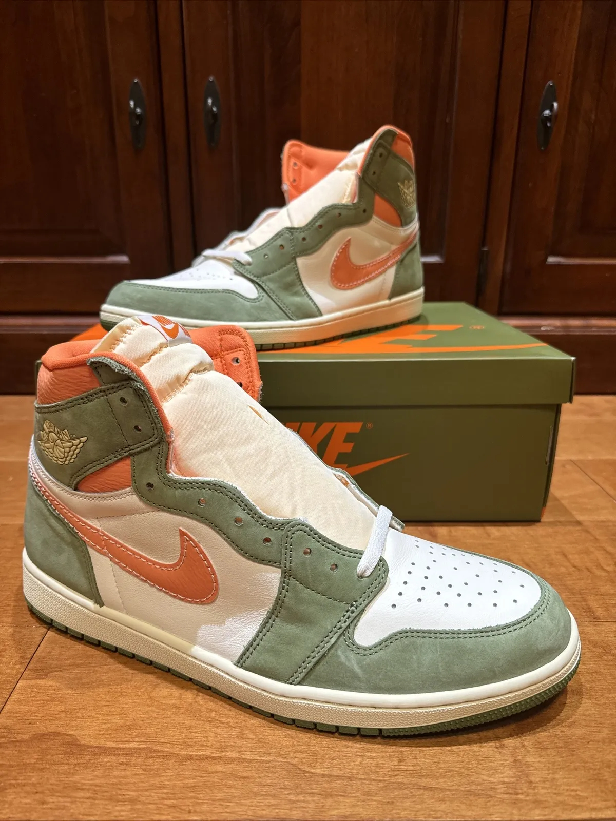 XH Air Jordan 1 High OG Craft “Celadon” review Allan 01