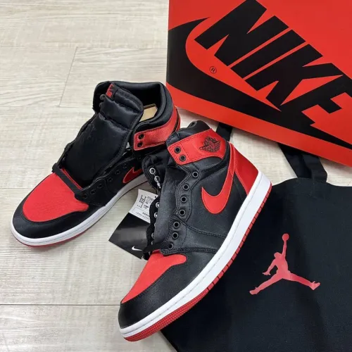 XH Air Jordan 1 High OG WMNS “Satin Bred” review 