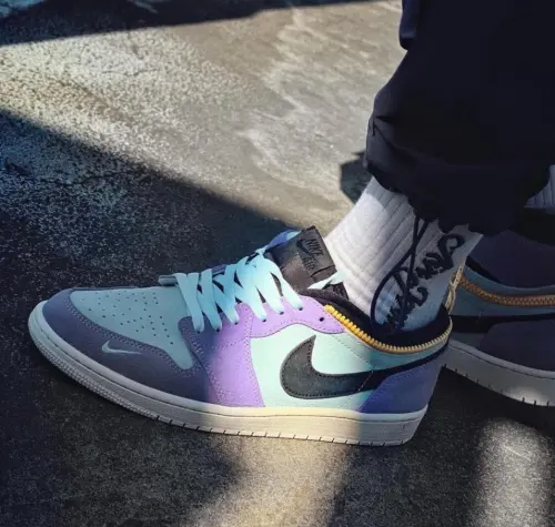 XH Air Jordan 1 High Switch Purple Pulse review 