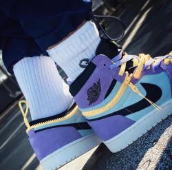 XH Air Jordan 1 High Switch Purple Pulse review Luis