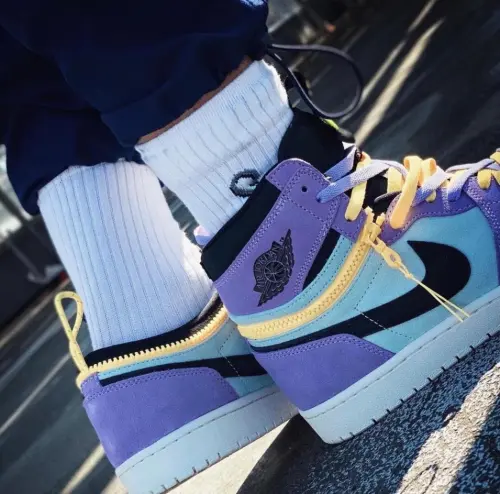 XH Air Jordan 1 High Switch Purple Pulse review 