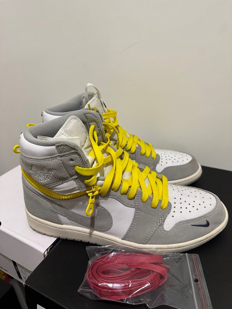 XH Air Jordan 1 High Switch Light Smoke Grey review Fred 01