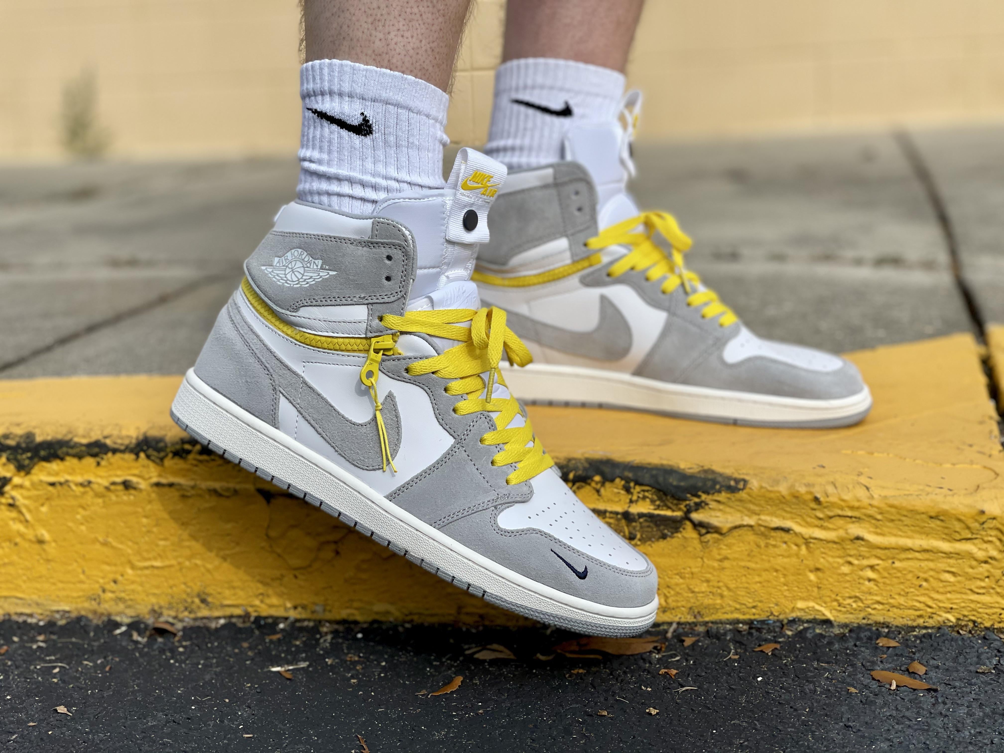 XH Air Jordan 1 High Switch Light Smoke Grey review Ronald 01