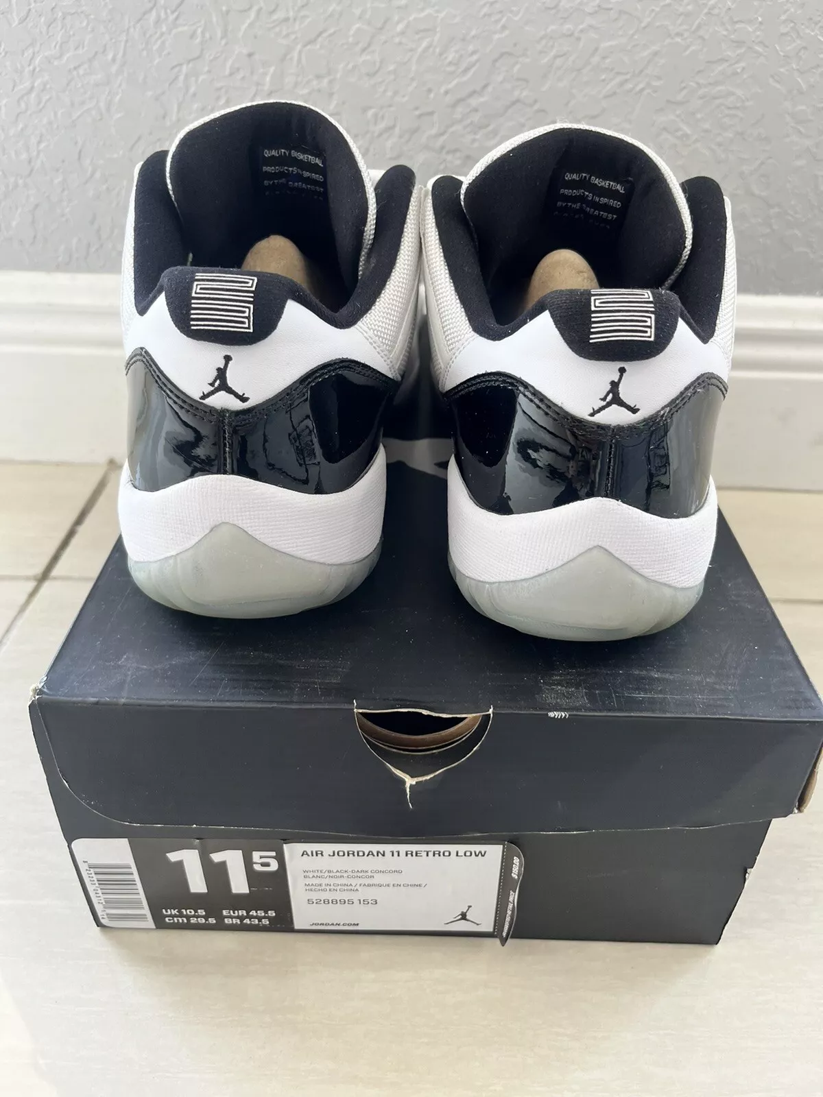 XH Air Jordan 11 Retro Low Concord review Scrappi 03