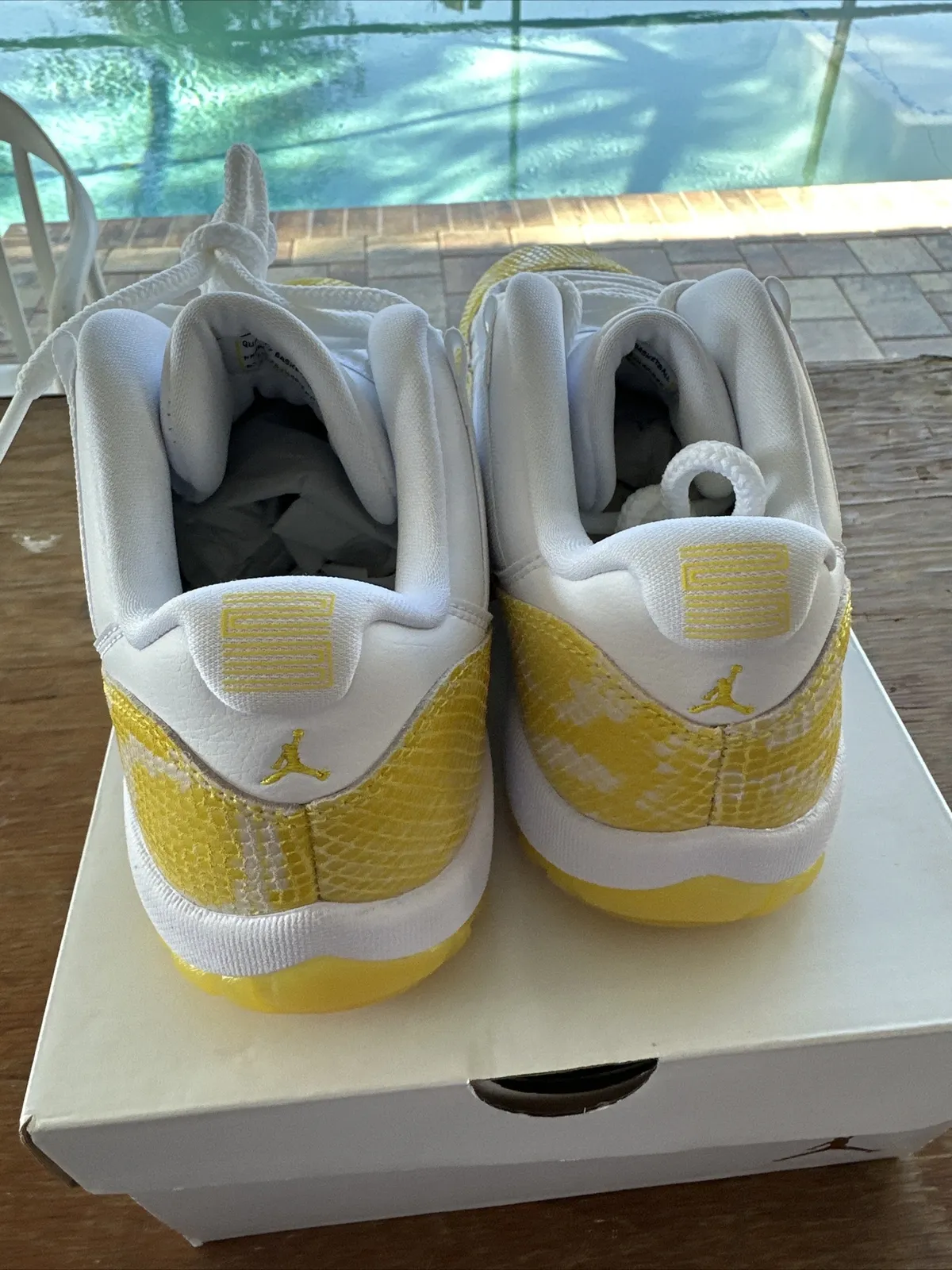 XH Air Jordan 11 Retro Low WMNS “Yellow Snakeskin review Crystal Goines 03