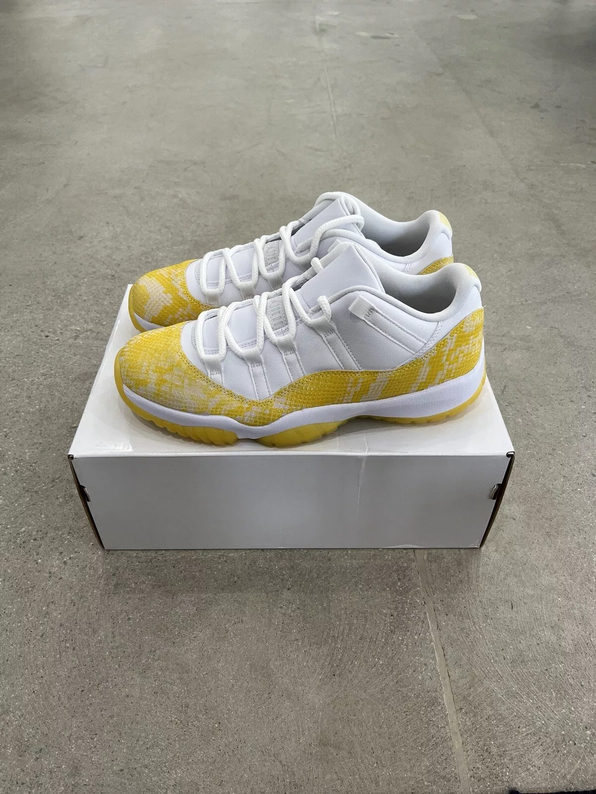 XH Air Jordan 11 Retro Low WMNS “Yellow Snakeskin review Lekeshia McCray