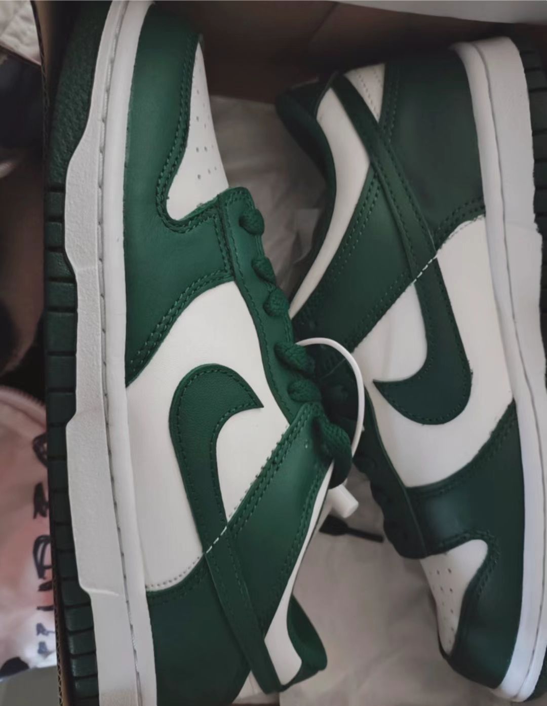 M Batch Nike Dunk Low Retro Varsity Green review Azzam