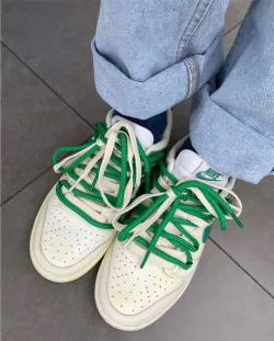  LF Nike Dunk Low Bandage White and Green review Ronen 01