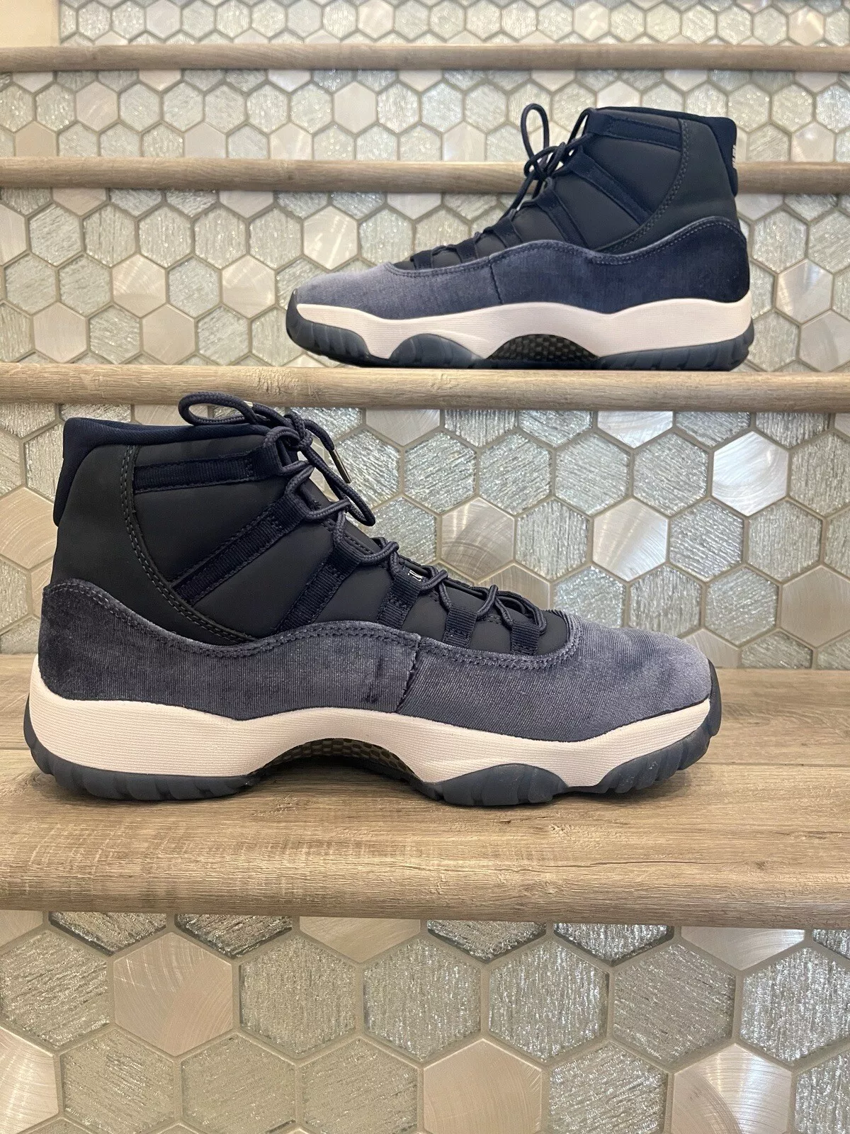 Q3 Air Jordan 11 Retro Midnight Blue review Irma 03