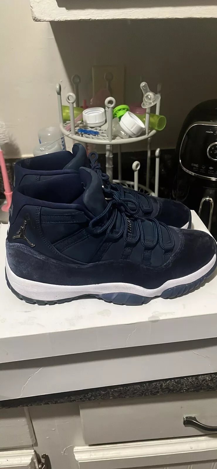 Q3 Air Jordan 11 Retro Midnight Blue review Nezz 01