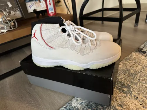 Q3 Air Jordan 11 Retro Platinum Tint review 