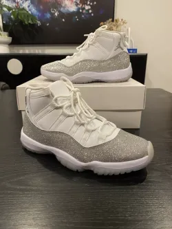 Q3 Air Jordan 11 Retro Metallic Silver Vast Grey review SteveOnAZ 03
