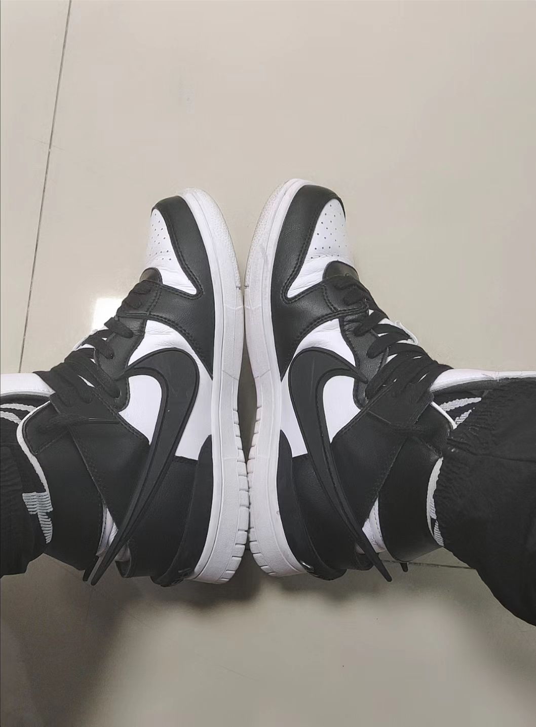 LF AMBUSH X Dunk High 'Black review Tiner