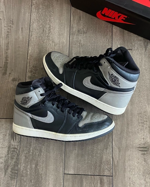 XH Air Jordan 1 Shadow 2.0 Black Light Smoke Grey review 