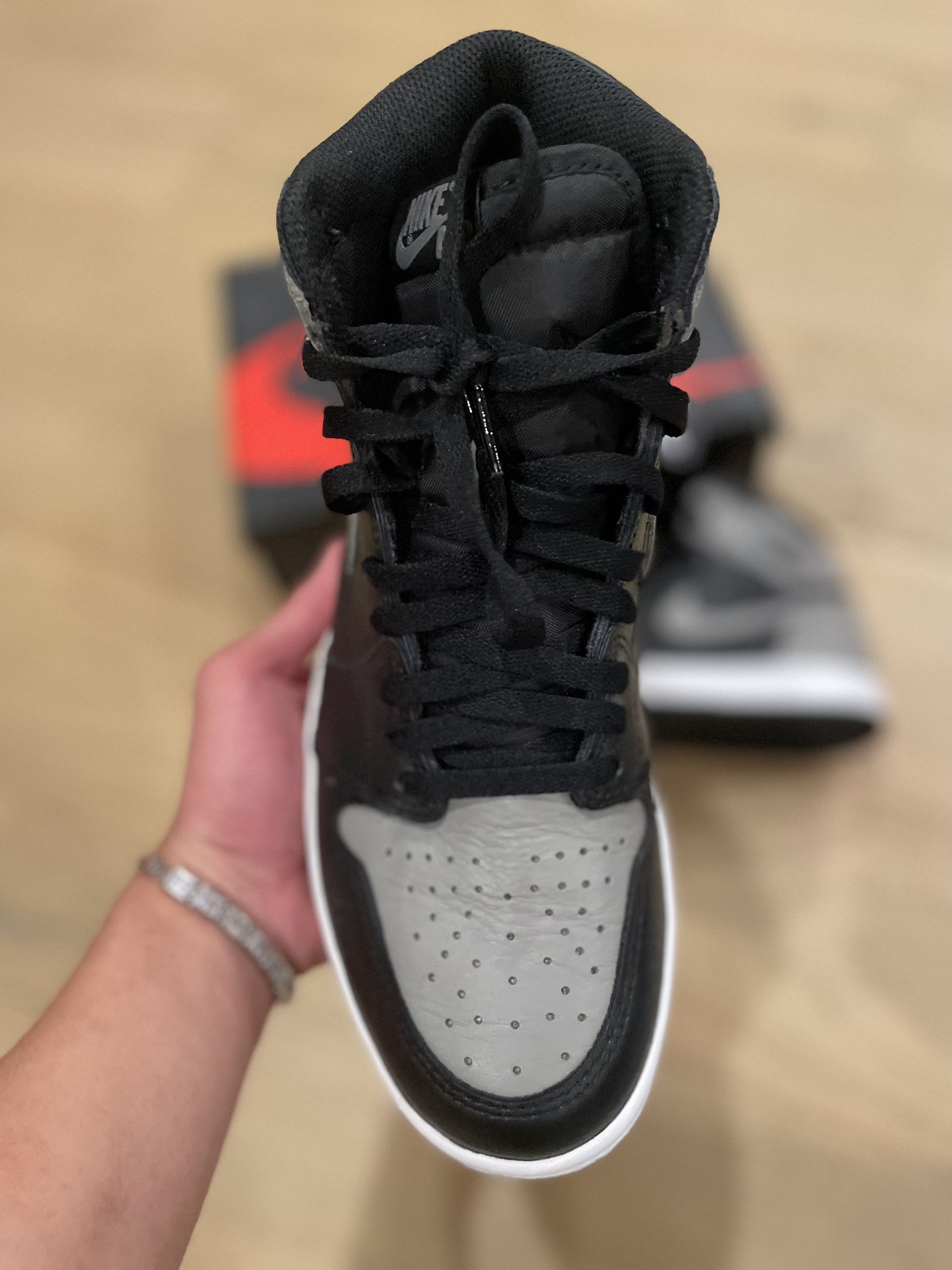 XH  Air Jordan Retro 1 High OG “Sahdow” review William 03